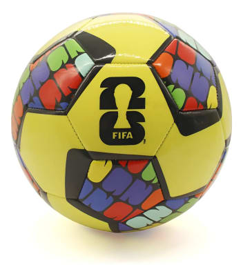 BALON DE FUTBOL FIFA WORLD CUP 2026 N° 5 CLASSIC AMARILLO