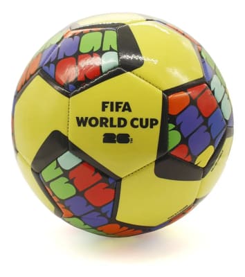 BALON DE FUTBOL FIFA WORLD CUP 2026 N° 5 CLASSIC AMARILLO
