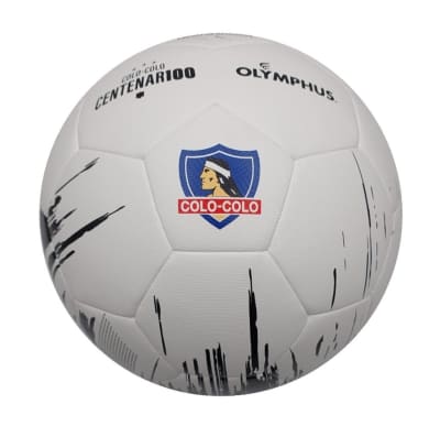 BALON DE FUTBOL OLYMPHUS ESCUELA COLO-COLO N° 5