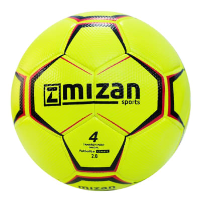 BALON DE FUTBOLITO MIZAN CLASSIC 2.0 AMARILLO