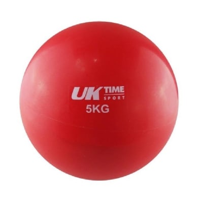 BALON MEDICINAL DE SILICONA 5 KILOS SIN REBOTE MARCA UKTIME SPORT