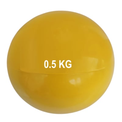 BALON MEDICINAL DE SILICONA 0.5 KILOS SIN REBOTE