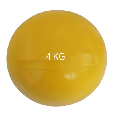 BALON MEDICINAL DE SILICONA 4 KILOS SIN REBOTE