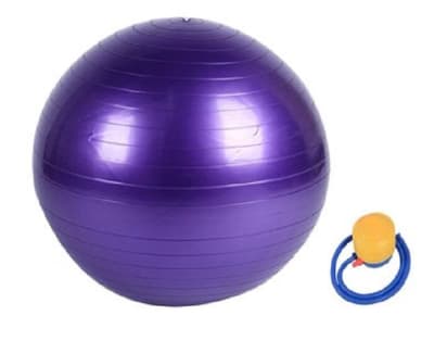 BALON PILATES 65 CM CON INFLADOR