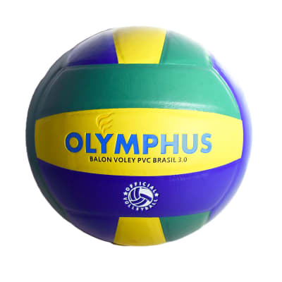 BALON DE VOLEIBOL OLYMPHUS BRASIL 3.0 PVC N° 51