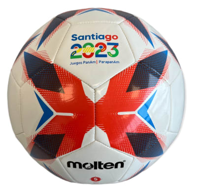 BALON DE FUTBOL N° 5 MOLTEN PANAMERICANOS SANTIAGO 2023 BALON DE FUTBOL N° 5 MOLTEN PANAMERICANOS SANTIAGO 2023