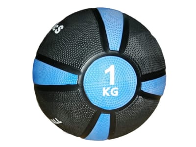 BALON MEDICINAL DE GOMA CON REBOTE 1 KILO GYMNASTICS1