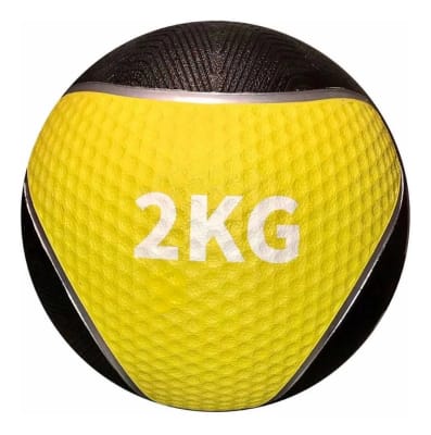 BALON MEDICINAL GOMA CON REBOTE 2 KILOS DRB