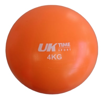 BALON MEDICINAL DE SILICONA 4 KILOS SIN REBOTE MARCA UKTME SPORT