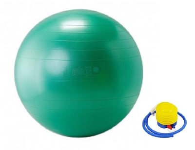 BALON PILATES ANTI-PINCHAZO 45 CMS COLOR VERDE1