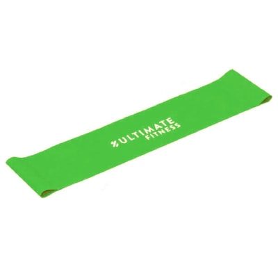 BANDA ELASTICA CIRCULAR RESISTENCIA MEDIA-ALTA ULTIMATE FITNESS VERDE1