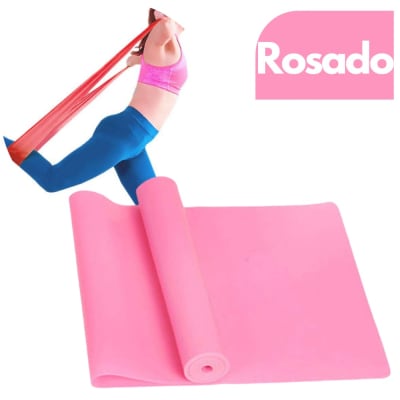 BANDA ELASTICA OLYMPHUS RESISTENCIA BAJA 0.35 MM COLOR ROSADO