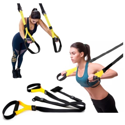 KIT DE BANDAS DE SUSPENSION ENTRENAMIENTO MODELO P1 KIT DE BANDAS DE SUSPENSION ENTRENAMIENTO MODELO P1