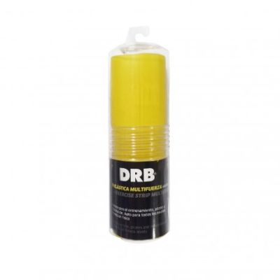 BANDA ELASTICA DRB 0.35 MM COLOR AMARILLO1