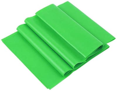 BANDA ELASTICA RESISTENCIA MEDIA 0,45 MM COLOR VERDE1