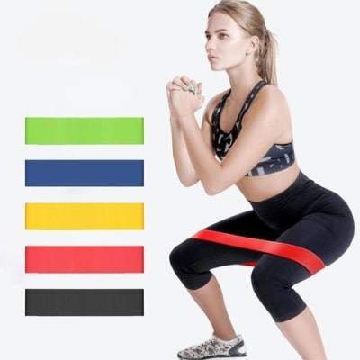 SET DE 5 BANDAS ELASTICAS CIRCULARES UK TIME SPORT