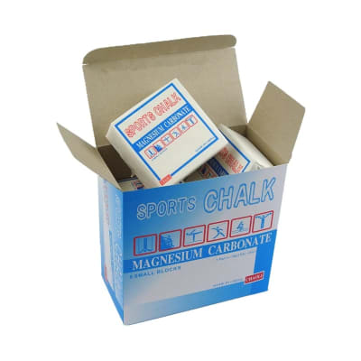 CAJA DE 8 BLOQUES DE MAGNESIO PARA USO DEPORTIVO