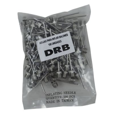 BOLSA DE 100 AGUJAS METALICAS PARA INFLAR BALON1
