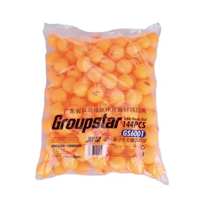 BOLSA DE 144 PELOTAS DE PING PONG GROUPSTAR 40+1