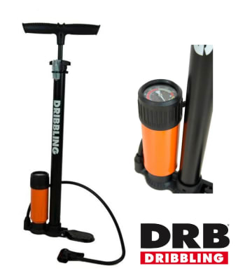 BOMBIN DE PIE DRB CON ACUMULADOR Y MARCADOR DE PRESION