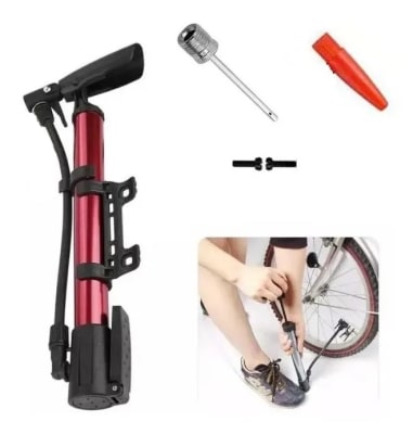 BOMBIN PORTATIL PARA BICICLETA Y MULTIUSO