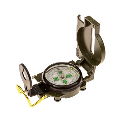 BRUJULA TIPO MILITAR CON VISOR