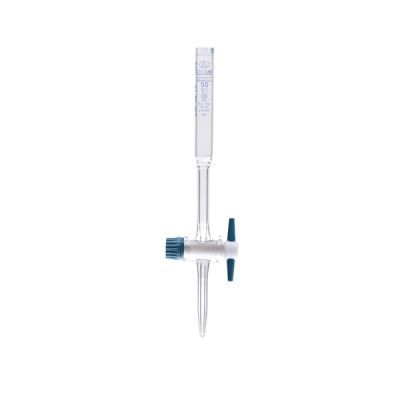 BURETA CON LLAVE DE TEFLON 50 ML1