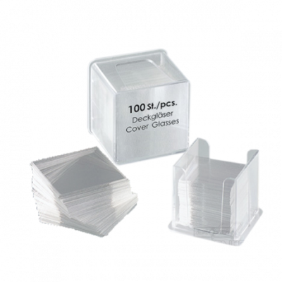 CUBRE OBJETO 20X20 MM CAJA CON 100 UNIDADES