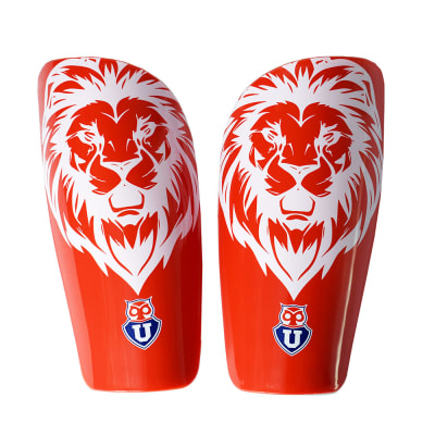 CANILLERA DE FUTBOL UNIVERSIDAD DE CHILE COLOR ROJO