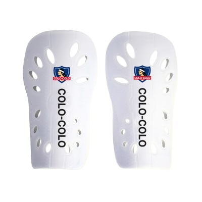 CANILLERA DE FUTBOL OLYMPHUS COLO-COLO TALLA M