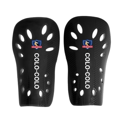 CANILLERA DE FUTBOL OLYMPHUS COLO-COLO TALLA S
