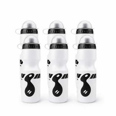 PACK DE 6 BOTELLAS DE HIDRATACION CAPACIDAD 750 ML