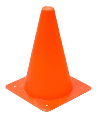 CONO DE ENTRENAMIENTO DE 18 CM ALTURA (7 PULGADAS)