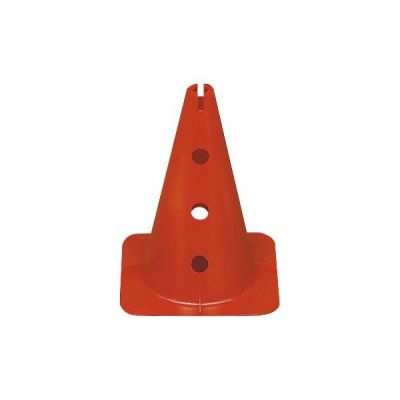 CONO DE ENTRENAMIENTO PERFORADO DE 9'' PARA POSTES Y ARO CONO DE ENTRENAMIENTO PERFORADO DE 9'' PARA POSTES Y ARO