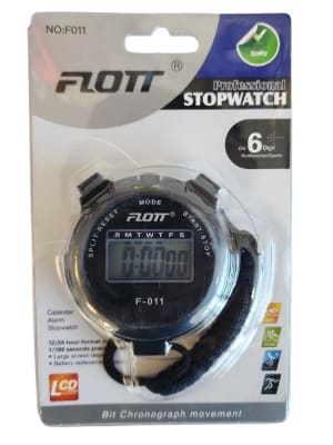 CRONOMETRO DE 2 MEMORIAS FLOTT MODELO F-0111