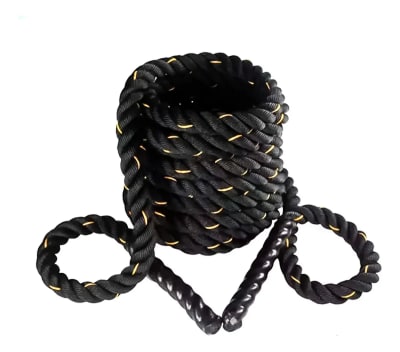 CUERDA DE ENTRENAMIENTO FUNCIONAL BATTLE ROPE 9 METROS X 38 MM1
