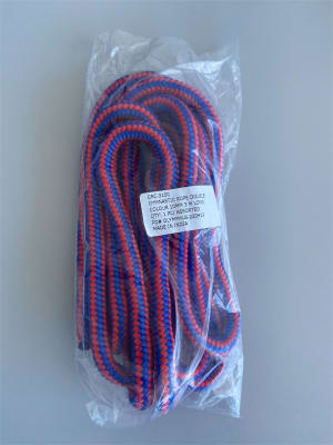 CUERDA DE GIMNASIA RITMICA 3 METROS BI-COLOR MARCA VINEX1