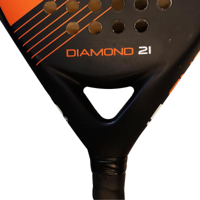 PALA PADEL SIXZERO MODELO DIAMOND 21 100% FIBRA DE VIDRIO