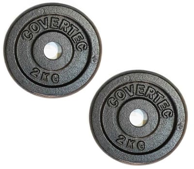 PAR DE DISCOS PESAS 2 KG PARA MANCUERNAS O BARRA PREOLIMPICA1