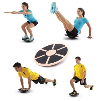 DISCO DE BALANCE DE MADERA (DISCO FREEMAN) DIAMETRO 39 CM