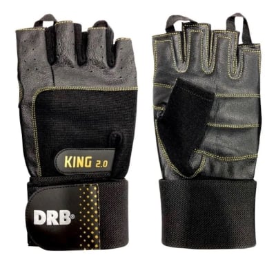 GUANTES DRB KING 2.0 PARA ENTRENAMIENTO Y PESAS (PAR)