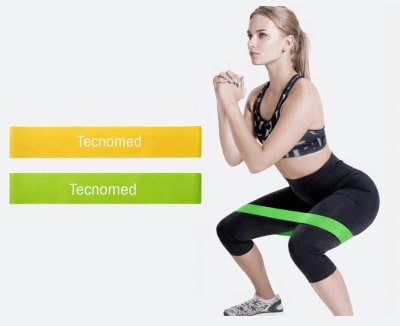 PACK DE 2 BANDAS ELASTICAS CIRCULARES TIPO LOOP