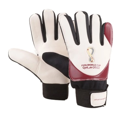 GUANTE DE ARQUERO DRB QATAR 2022 MODELO CLASSIC BLANCO-BURDEO1
