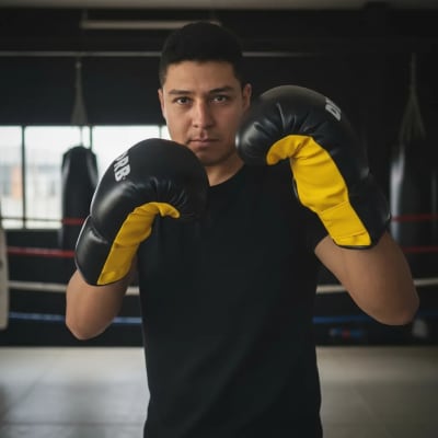 GUANTE DE BOX DRB ECCO JUNIOR ENTRENAMIENTO1