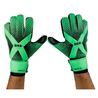 GUANTE DE ARQUERO DRB PRIME ADULTO VERDE-NEGRO