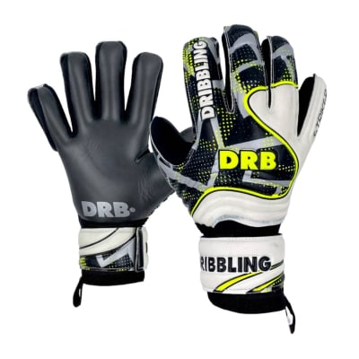 GUANTE DE ARQUERO DRB STRIKER ADULTO N° 9 CON FERULAS LATEX ALEMAN1