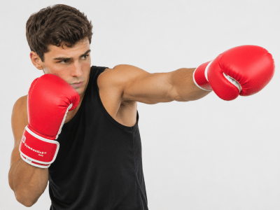 GUANTES DE BOX GYMNASTICS 12 ONZAS ENTRENAMIENTO