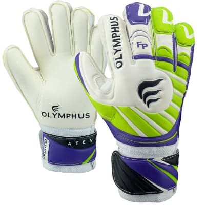 GUANTE DE ARQUERO OLYMPHUS ATENAS Nº 11 CON FERULAS VERDE