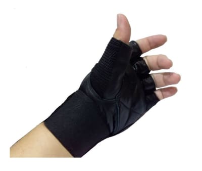 GUANTES DRB LION PARA ENTRENAMIENTO Y PESAS CUERO (PAR)