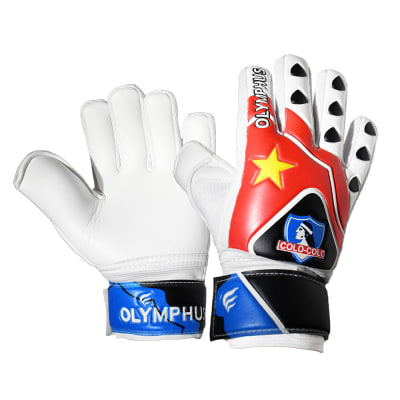 GUANTE DE ARQUERO OLYMPHUS COLO-COLO JUNIOR N° 5